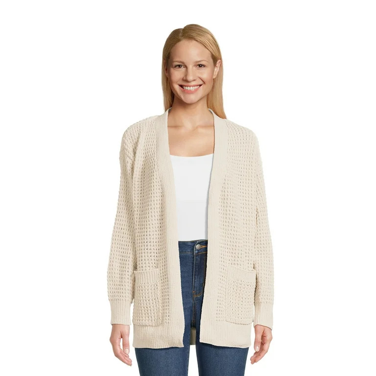 Time And Tru Women's Chenille Cardigan | Walmart (US)