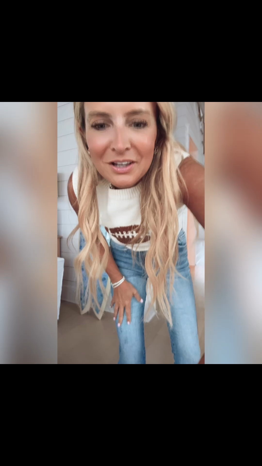 It’s almost college game day, baby wearing a size extra small in the sweater and a size 24 in the jeans

#LTKFindsUnder50 #LTKStyleTip #LTKSeasonal