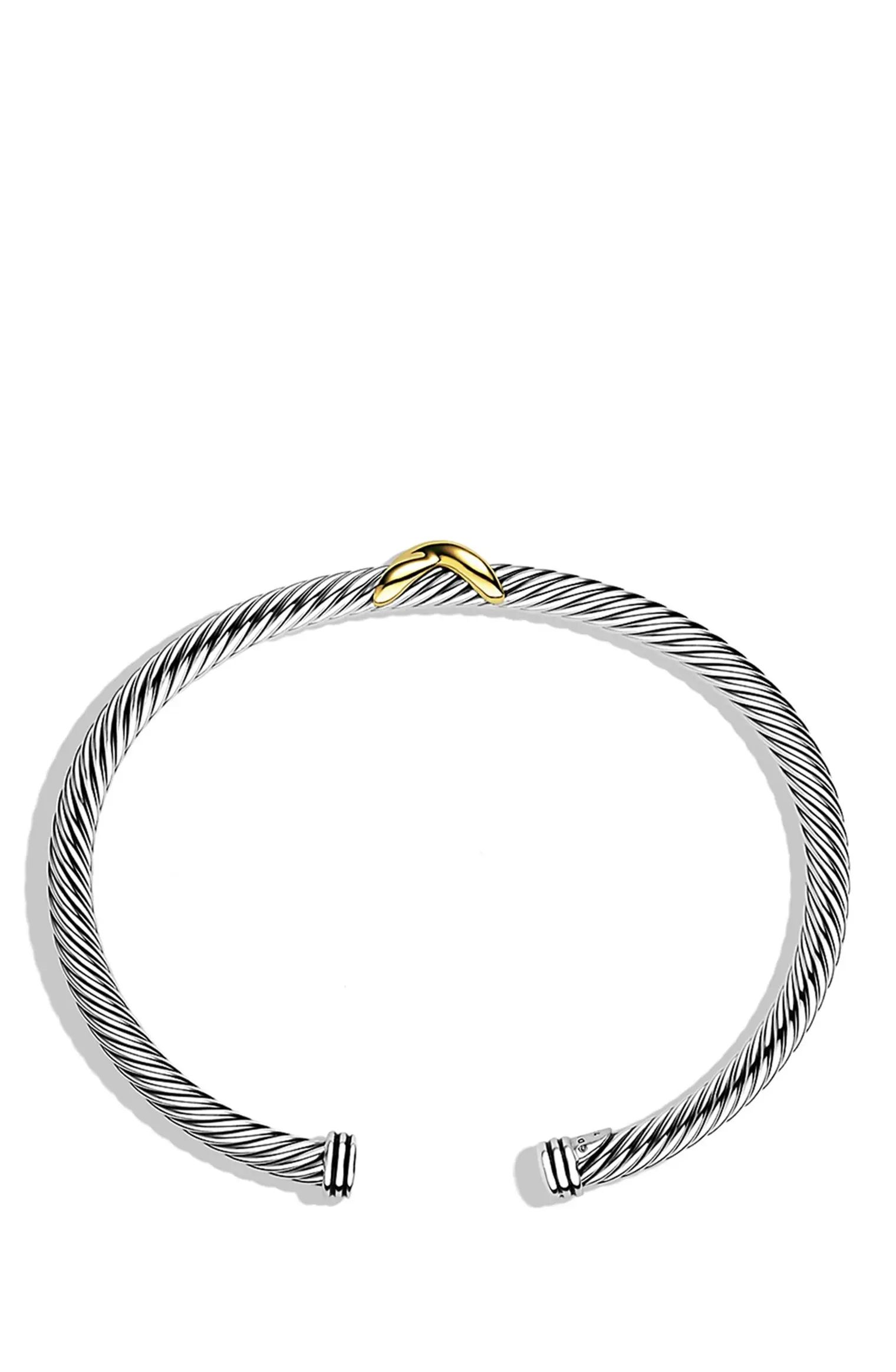 'X' Bracelet with Gold | Nordstrom