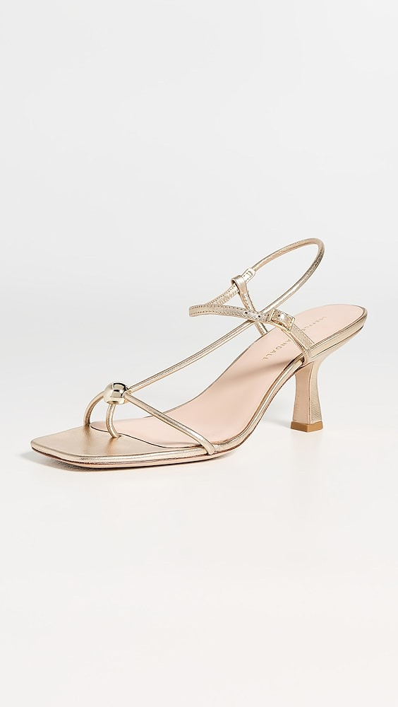 Triana Strappy Mid-Heel Sandals with Ball | Shopbop