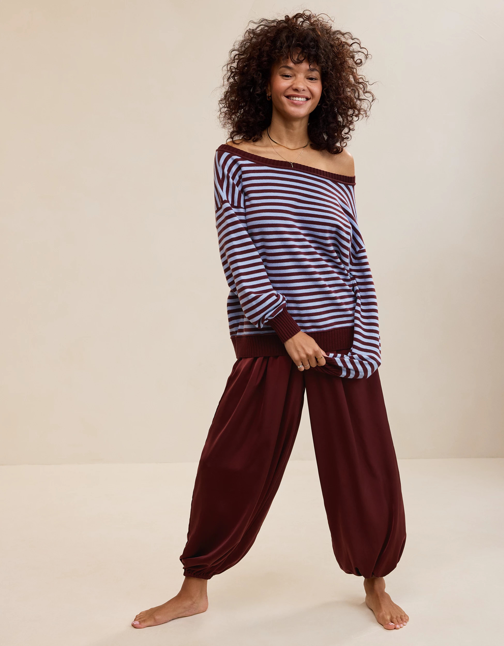 Aerie Sunday Soft Off-The-Shoulder Sweater | Aerie