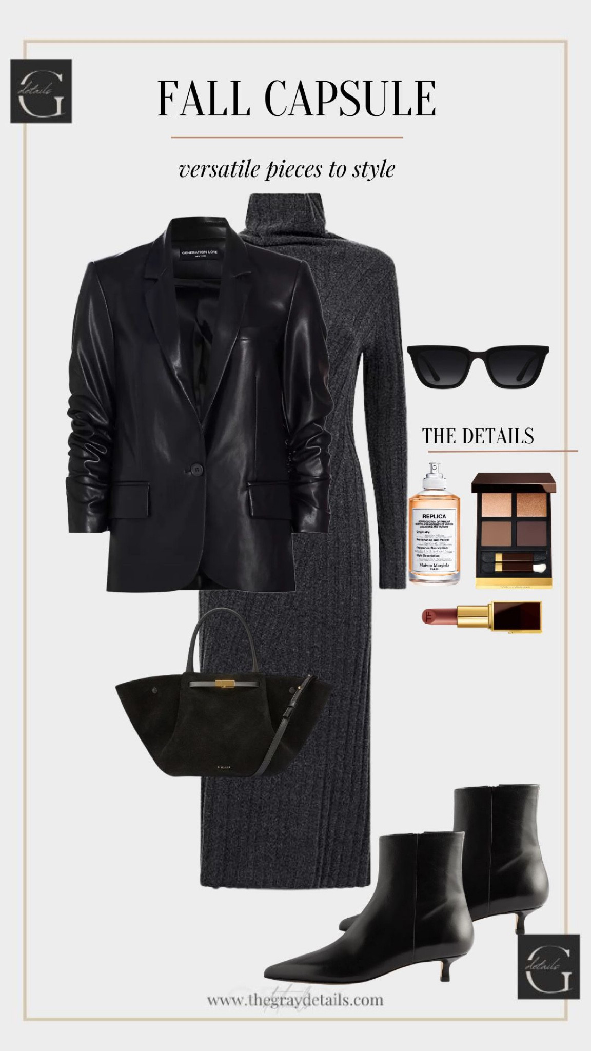 Fall capsule outfit, fall dress, fall sweater dress, fall boot, fall bag

#LTKbump #LTKworkwear #LTKover40