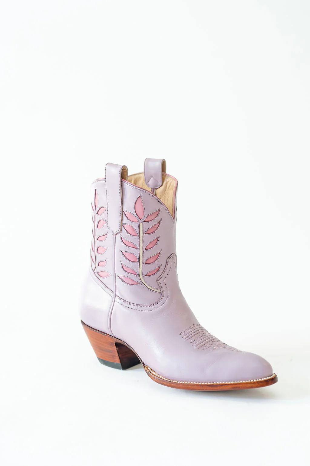 Hadley Cowgirl Boot in Lavender | Petite Paloma