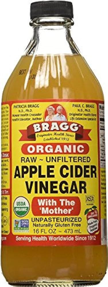 Bragg Organic Apple Cider Vinegar 16 Ounce (1 Bottle) | Amazon (US)
