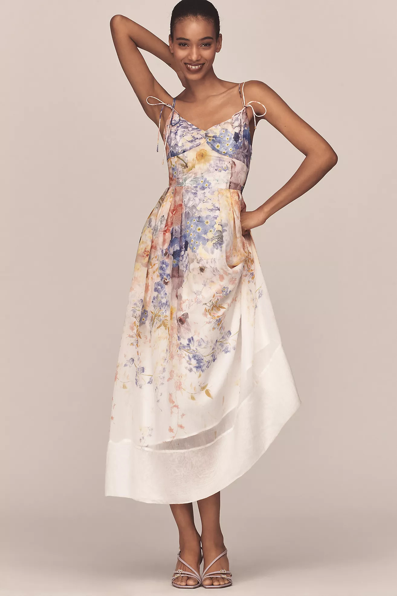 En Saison Taylorann Midi Dress | Anthropologie (US)