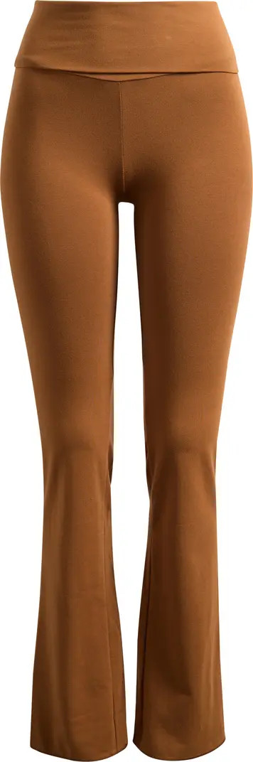 SKIMS Stretch Cotton Jersey Foldover Pants | Nordstrom | Nordstrom