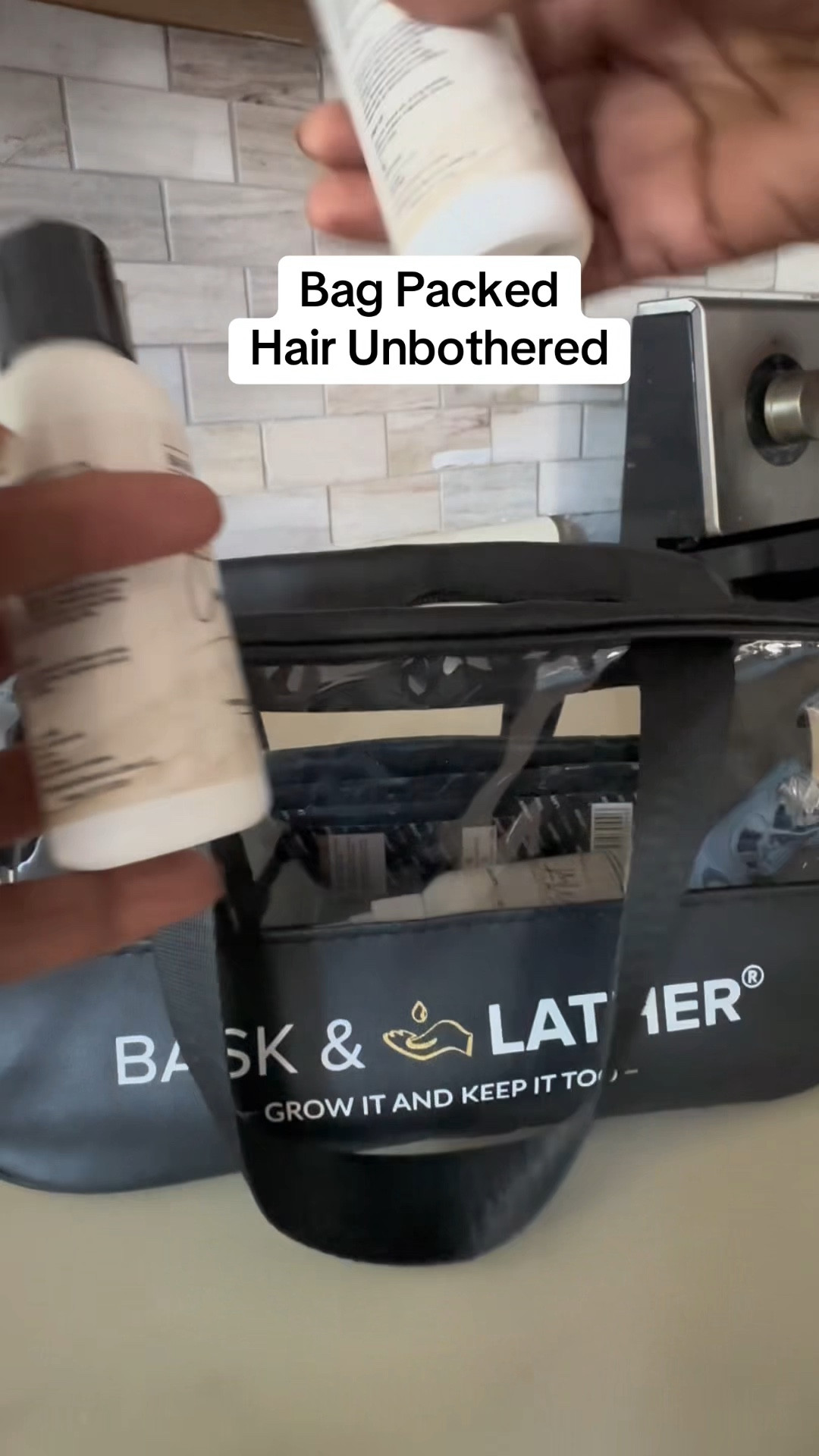 Gym. Overnight. Last minute plans. The Bask & Lather Essential Set goes where I go so my hair never knows I left home 

 #LTKMidsize #LTKOver40 #LTKBeauty