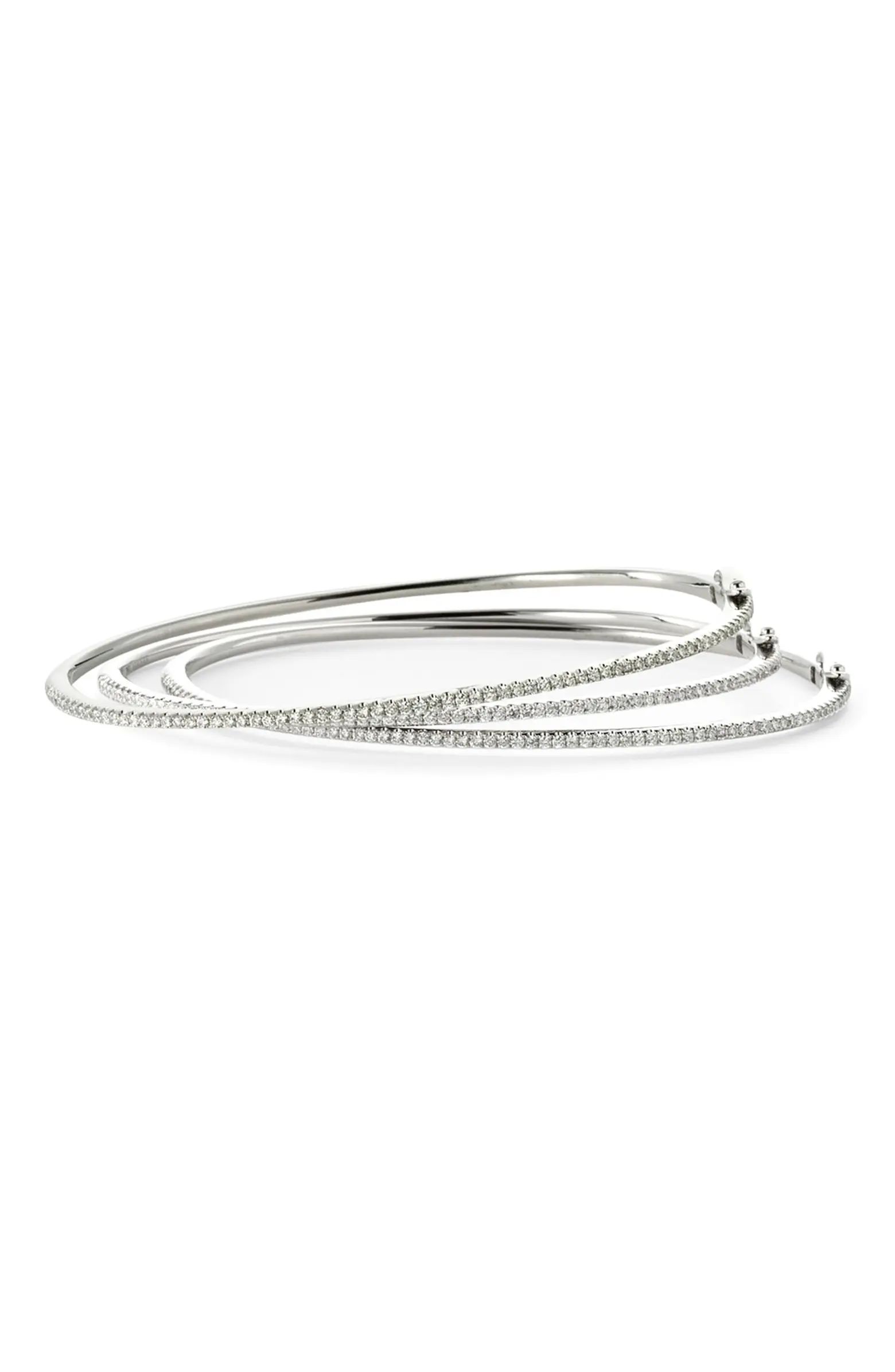 Skinny Stackable Diamond Bangle | Nordstrom