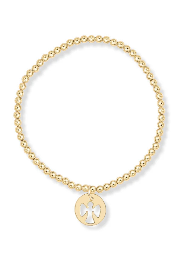 enewton Classic Gold 3MM Guardian Angel Bracelet | The Willow Tree