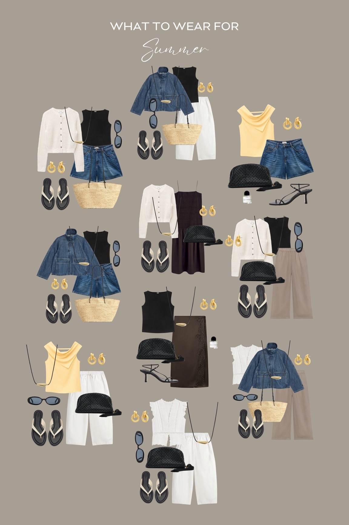 Summer capsule wardrobe ☀️

#LTKsummer