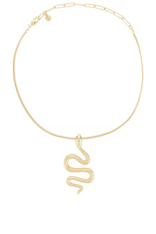 Ettika Slithering Snake Chain Choker in Gold from Revolve.com | Revolve Clothing (Global)