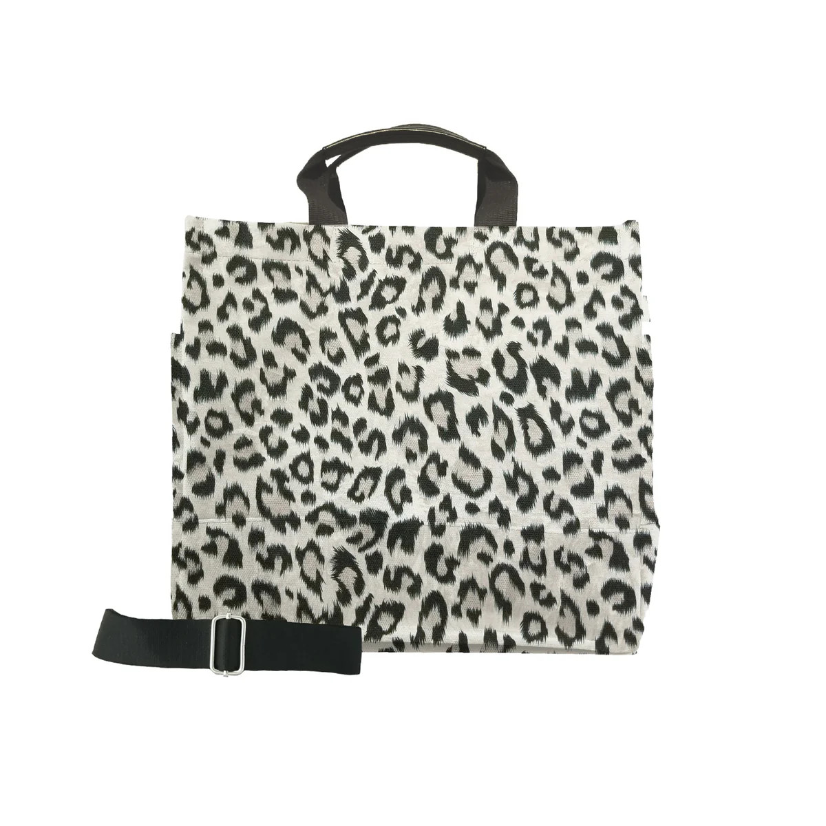 Leopard Luxe North South Crossbody | Quilted Koala