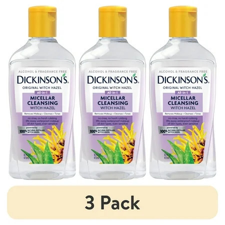 (3 pack) Dickinson s Micellar Cleansing Witch Hazel 16 fl oz | Walmart (US)