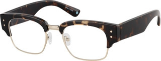 Zenni Browline Glasses Tortoiseshell Mixed Full Rim Frame | Zenni Optical (US & CA)