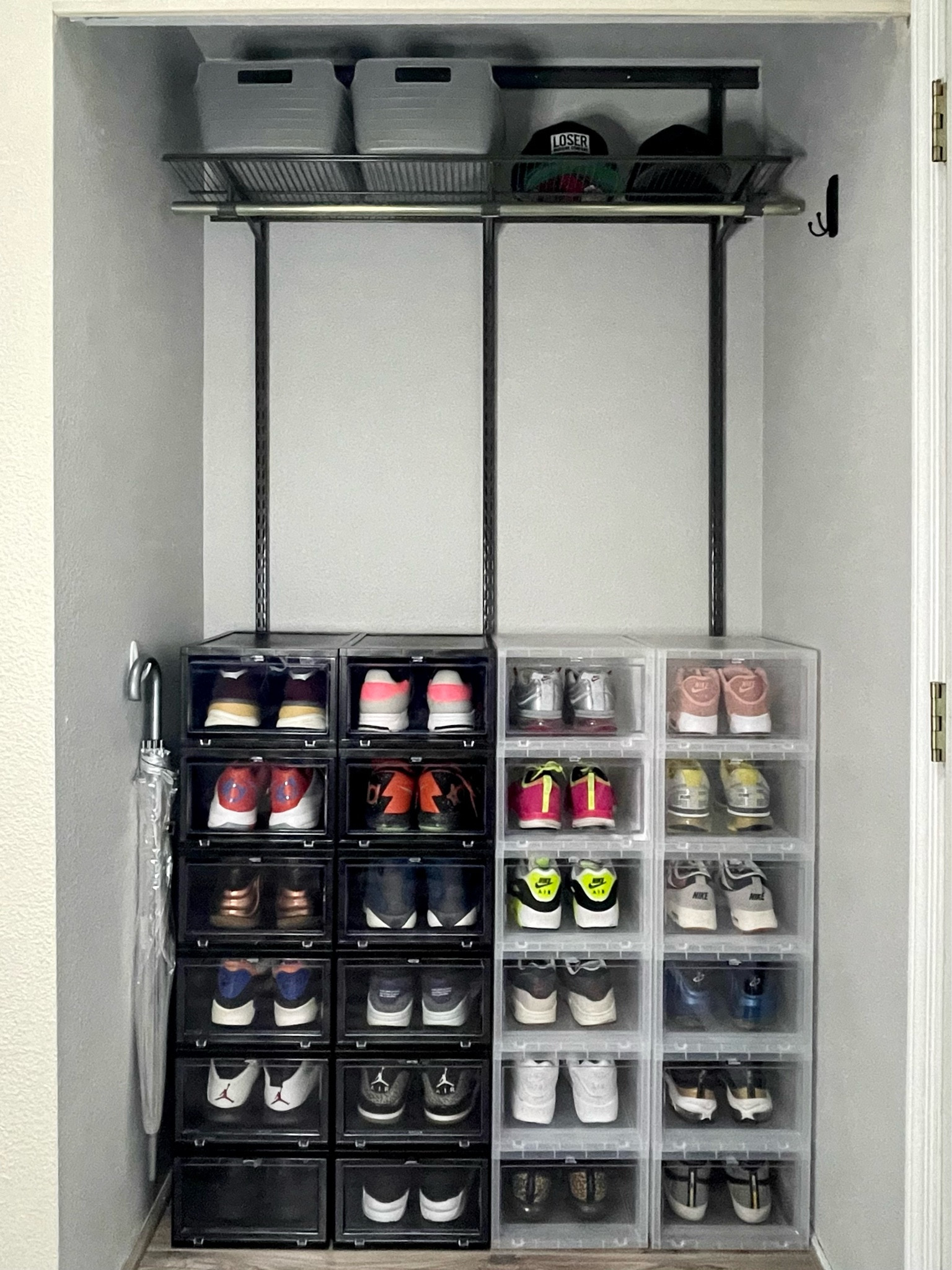 Entryway Shoe Organization 

#LTKhome