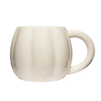 Sweet Water Decor Cream Pumpkin Figurine Mug - 19oz | Target