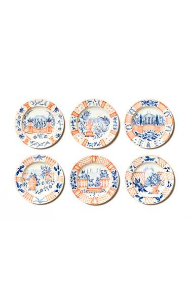 Set Of 6 Italian Views Dessert Plate | Moda Operandi (Global)