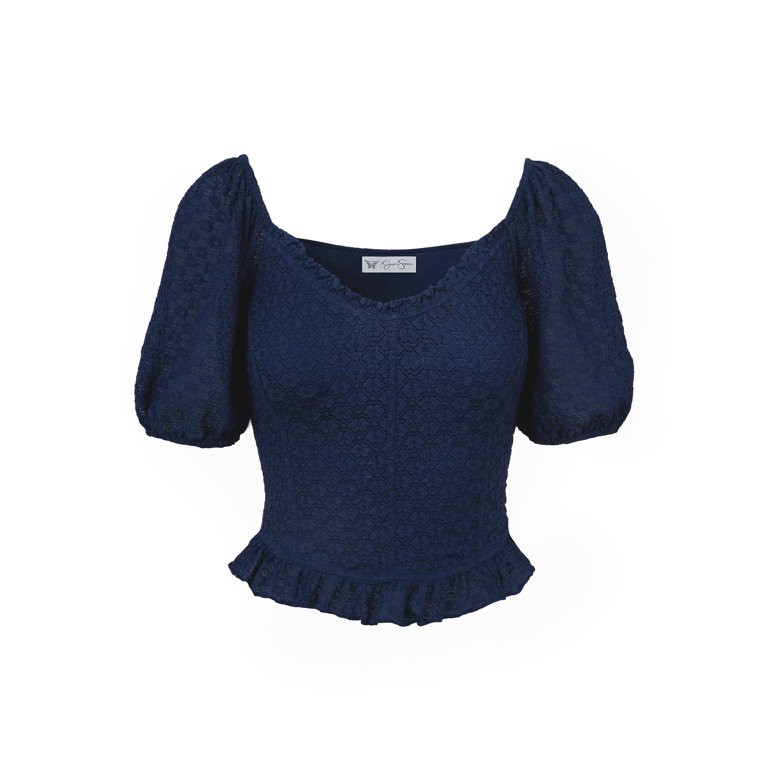 Jessica Simpson Women's Verona Lace Top, Sizes XS-XL | Walmart (US)