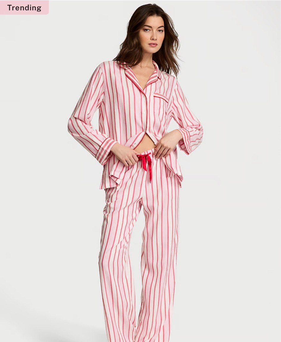 Comfiest pajamas I own, thinner side for flannel which I love. Sooo soft and breathable (hot sleeper) and they’re adorable!! 