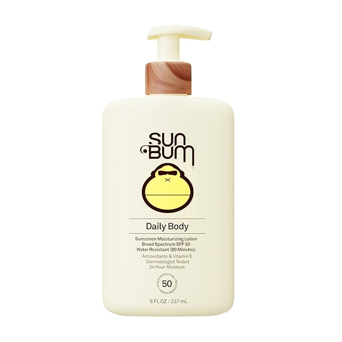 Sun Bum Daily SPF 50 Sunscreen Body Lotion - Broad Spectrum Moisturizing Sunscreen with Vitamin E... | Amazon (US)