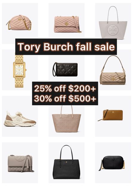 Tory Burch fall sale 

#LTKsalealert #LTKitbag #LTKGiftGuide