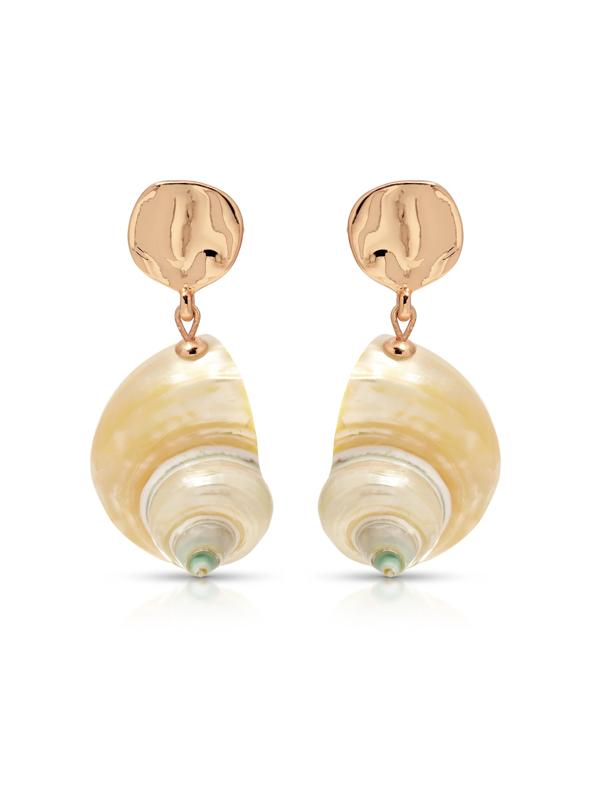 Sunken Treasure Shell Earrings | Ettika