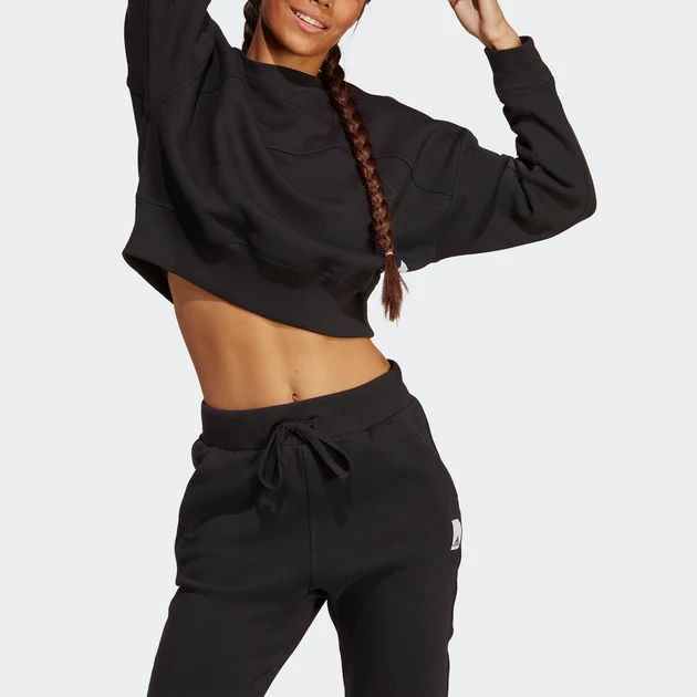 Women's adidas Lounge Fleece Sweatshirt | Shop Premium Outlets
