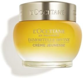 L'Occitane Immortelle Divine Cream, Anti-Aging Face Moisturizer, Firms Skin & Helps Reduce Fine L... | Amazon (US)