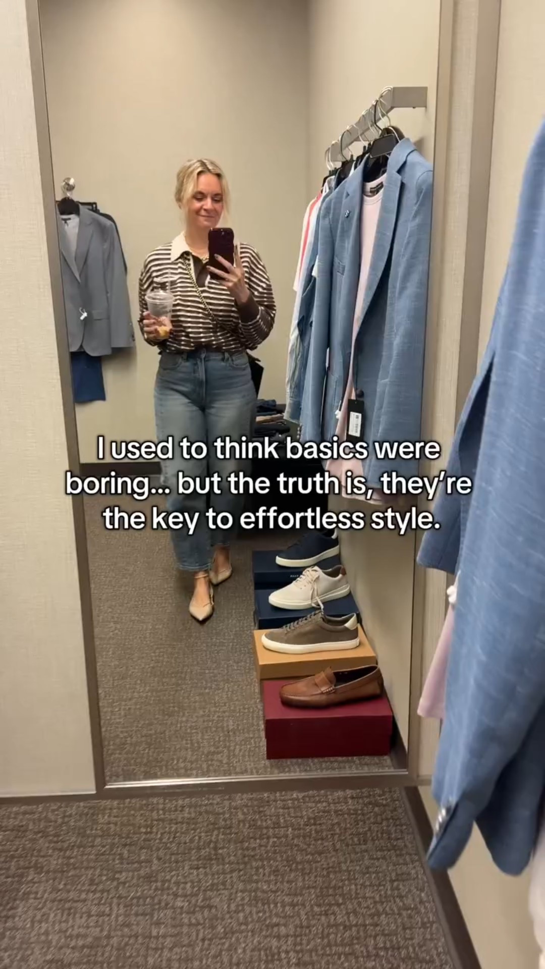 Basics aren’t boring… they’re the secret to looking put together without overthinking it. A great sweater, well-fitting denim, and the right proportions can take you so far. When you build your wardrobe on pieces that actually work, getting dressed becomes easy. 

If you want outfits that feel effortless every day, we can help you get there.✨