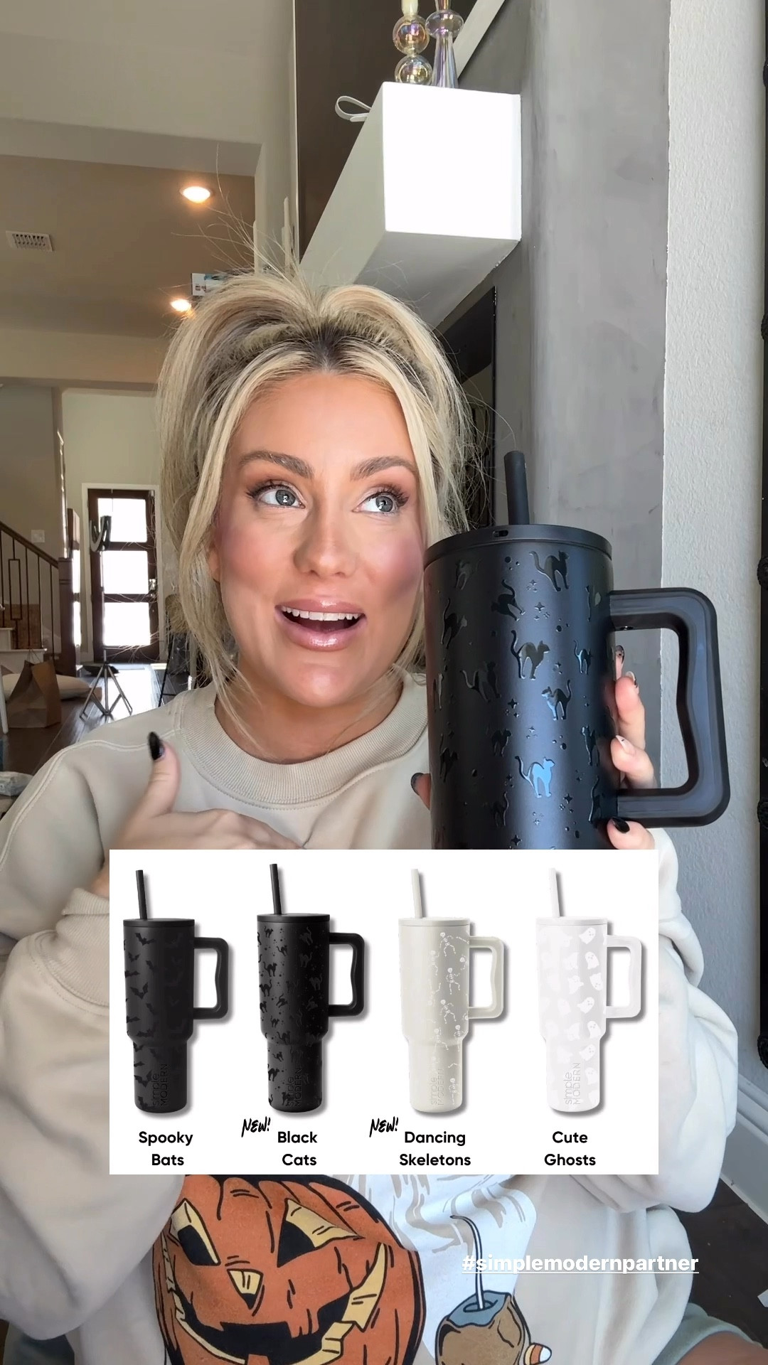 Simple Modern’s 40oz trek insulated tumblers already are my new favorite insulators to drink from but now they have dropped this Harvest Collection featuring Halloween designs and I can’t get enough of them! Use my code GHOSTMALLORY to get 10% off the “cute ghost” design trek 40 oz tumbler! #liketkit 

#LTKSeasonal #LTKHalloween #LTKHome