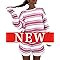 Langwyqu Womens Striped Pajama Sets Long Sleeve Crewneck Sweater Top and Shorts 2 Piece Outfits L... | Amazon (US)