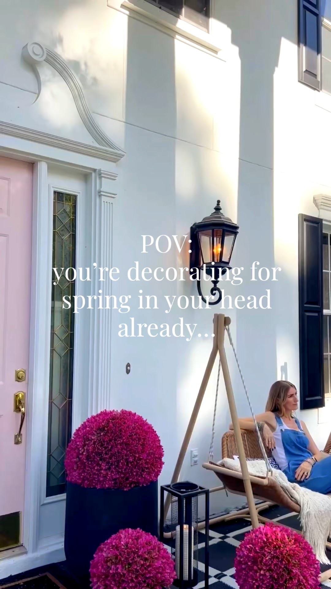 Porch decor and dreaming of Spring. Amazon home finds for a designer look on a budget  

#LTKSeasonal #LTKHome #LTKSaleAlert