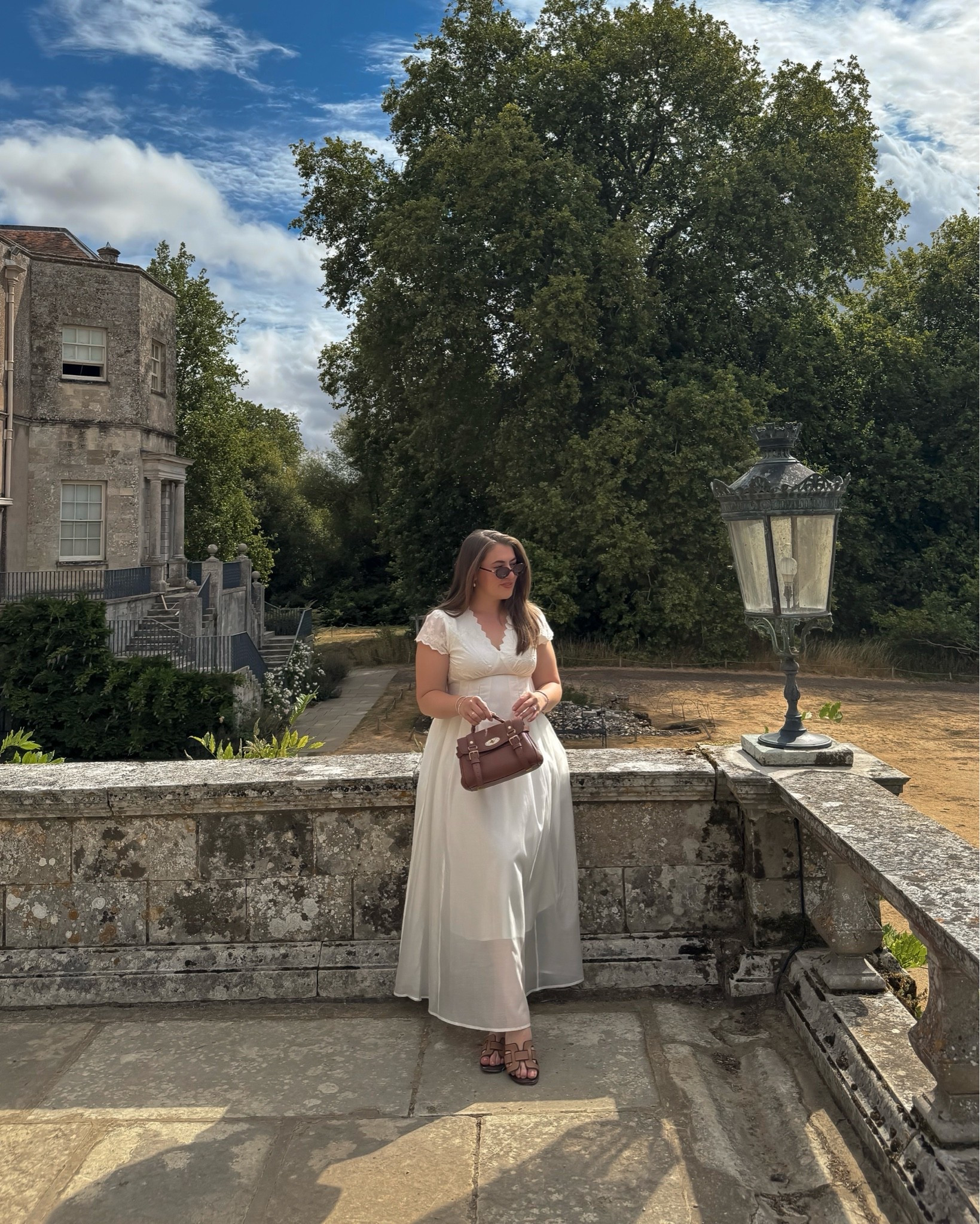 White summer dress