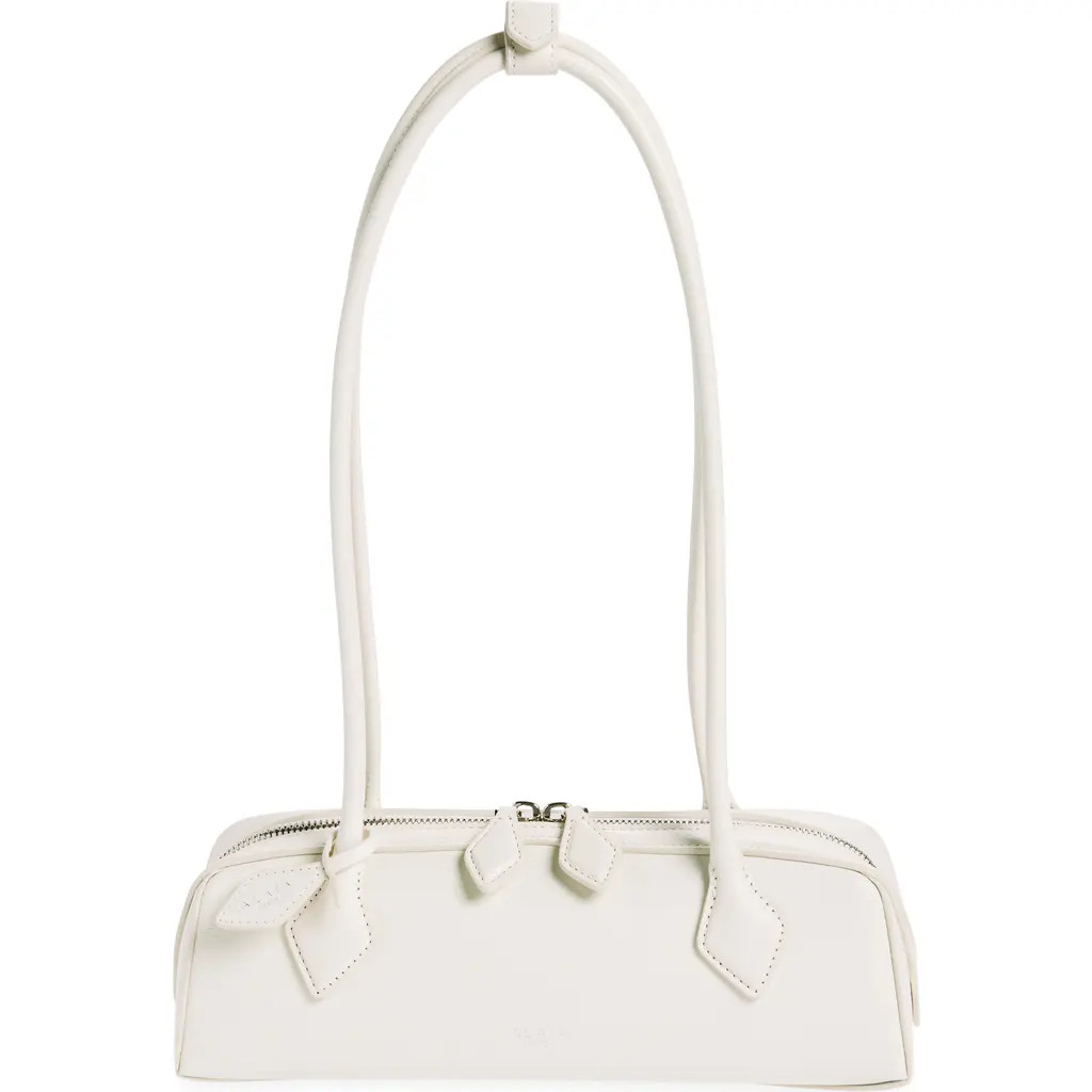 Alaïa Le Teckel Small Shoulder Bag in Ivoire at Nordstrom | Nordstrom