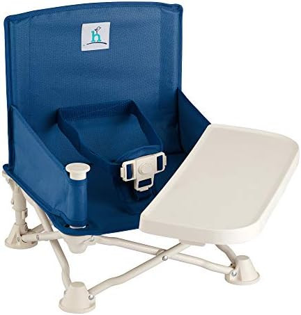 hiccapop Omniboost Travel Booster Seat with Tray for Baby | Folding Portable High Chair for Eatin... | Amazon (US)