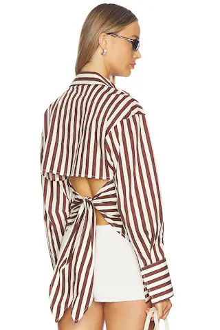 Loch Poplin Button Up
                    
                    SIMONMILLER | Revolve Clothing (Global)