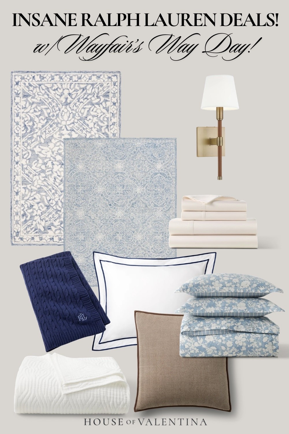 Today’s the last day to save big with wayfair’s way day sales! The deals on Ralph Lauren are insane!! (& so beautiful!! I’m totally loading up my cart!) XxV 

#LTKSaleAlert #LTKHome #LTKdayinmylife
