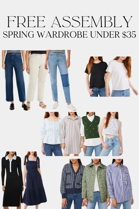 Spring Wardrobe Finds under $35 from Free Assembly at Walmart! 



#LTKSeasonal #LTKFind #LTKstyletip
