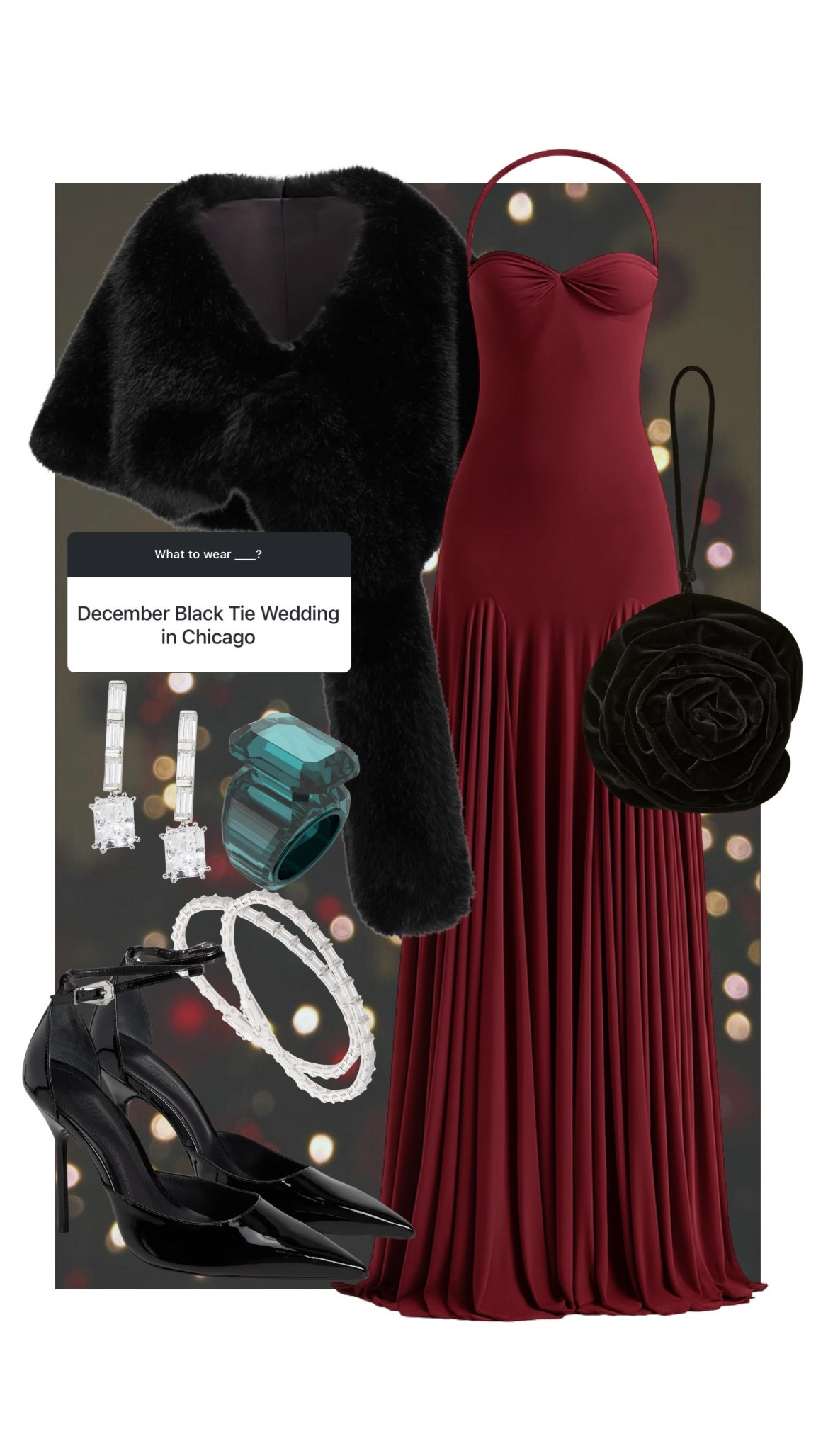 What to wear; to a winter black tie wedding in the city
#kathleenpost

Winter wedding guest, best dressed guest, winter wedding, black tie wedding, NYE wedding, fancy wedding, gown


#LTKHoliday #LTKWedding #LTKSeasonal