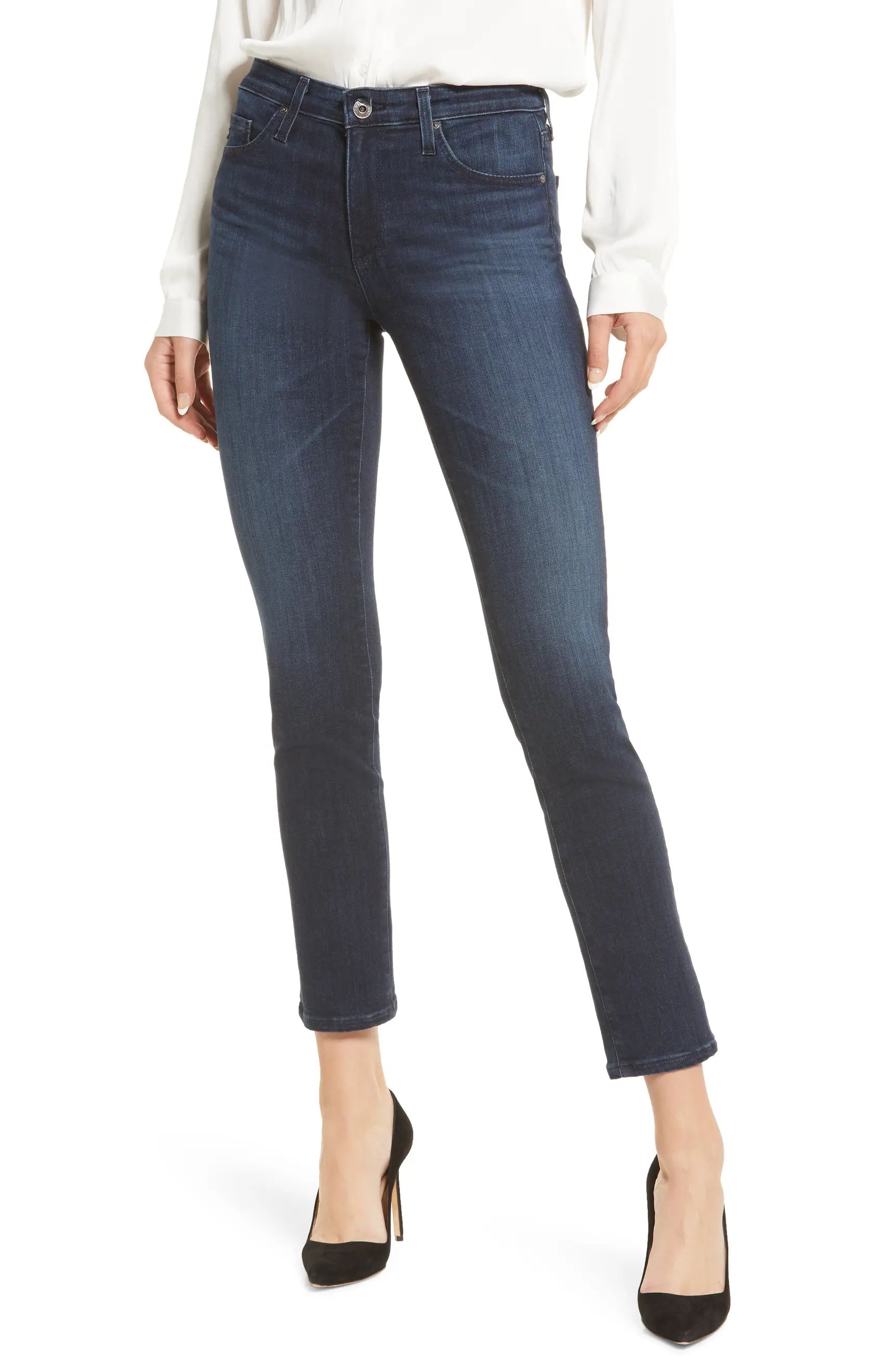 The Prima Mid Rise Stretch Ankle Cigarette Jeans | Nordstrom