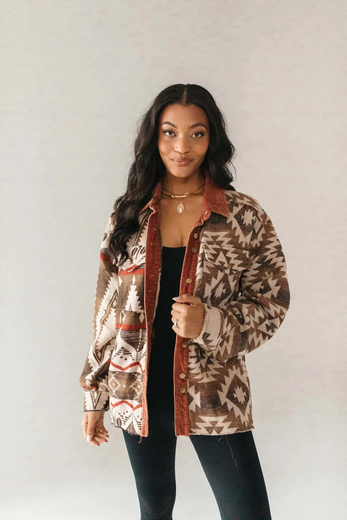 Rosie Aztec Shacket | The Post