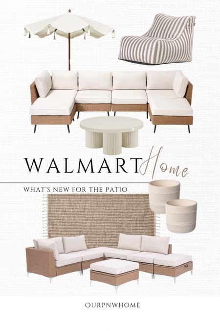 NEW patio finds at Walmart!

Modern patio, outdoor sectional, outdoor couch, patio sofa, modular couch, outdoor area rug, neutral patio rug, stripped lounge chair, outdoor bean bag chair, outdoor coffee table, modern patio table, deck furniture, Walmart patio, Walmart home, outdoor umbrella, patio umbrella, ceramic planter pot

#LTKStyleTip #LTKSeasonal #LTKHome