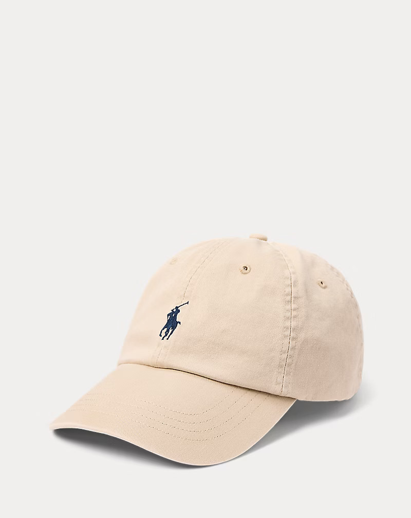 Cotton Chino Baseball Cap | Ralph Lauren (UK)