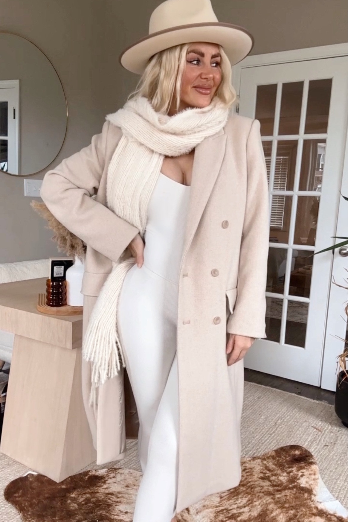 Obsessed with my ribbed #lululemon align jumpsuit! I size up one size for the ta-tas lol I also size up in the #uggs slippers! 

#LTKshoecrush #LTKSeasonal #LTKstyletip