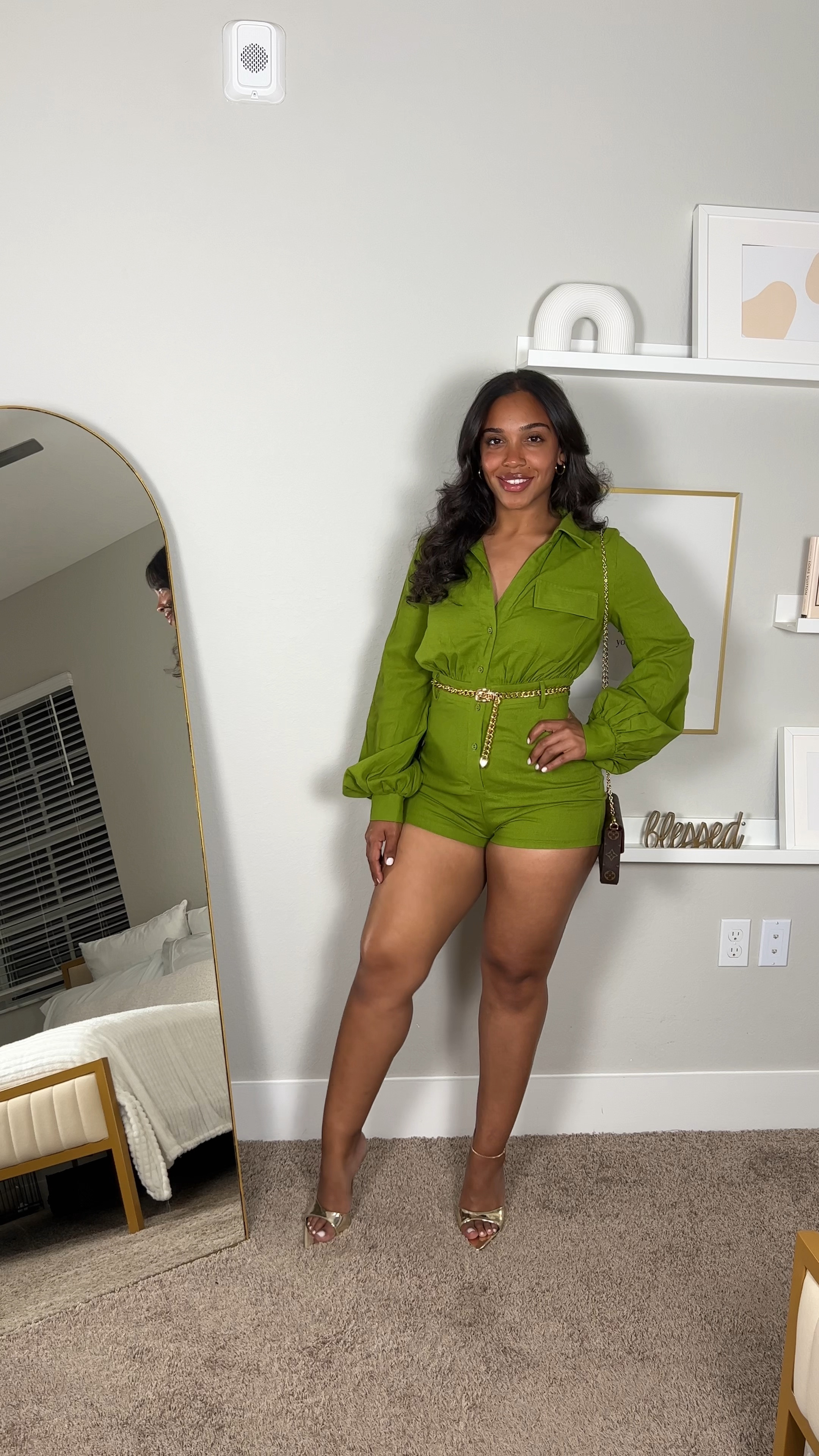 Im sorry , but I’m literally obsessed!!! From the color, to the material, to the fittt!! I’ll be wearing this romper all summer thank you very much. For a reference I got it in a size 6 😊

#LTKU #LTKVideo #LTKfindsunder50