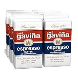 Cafe Gavina Espresso Roast, Fine Ground Coffee (6 x 10 Ounce Bricks) | Amazon (US)