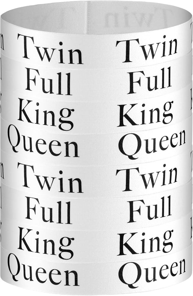 8 Pieces Bed Sheet Organizer Sheet Keepers Closet Organization King Twin Full Queen Sheet Straps ... | Amazon (US)