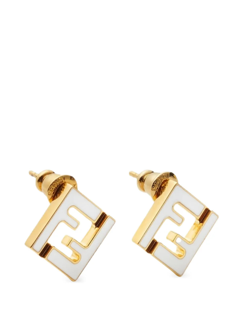 FENDIff motif stud earrings | Farfetch (BR)
