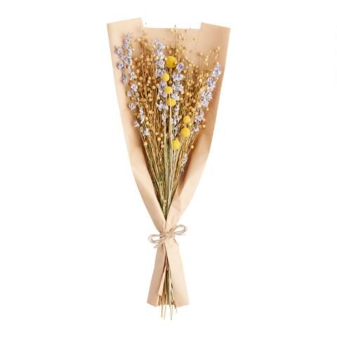 Dried Flowers and Flax Bunch | World Market