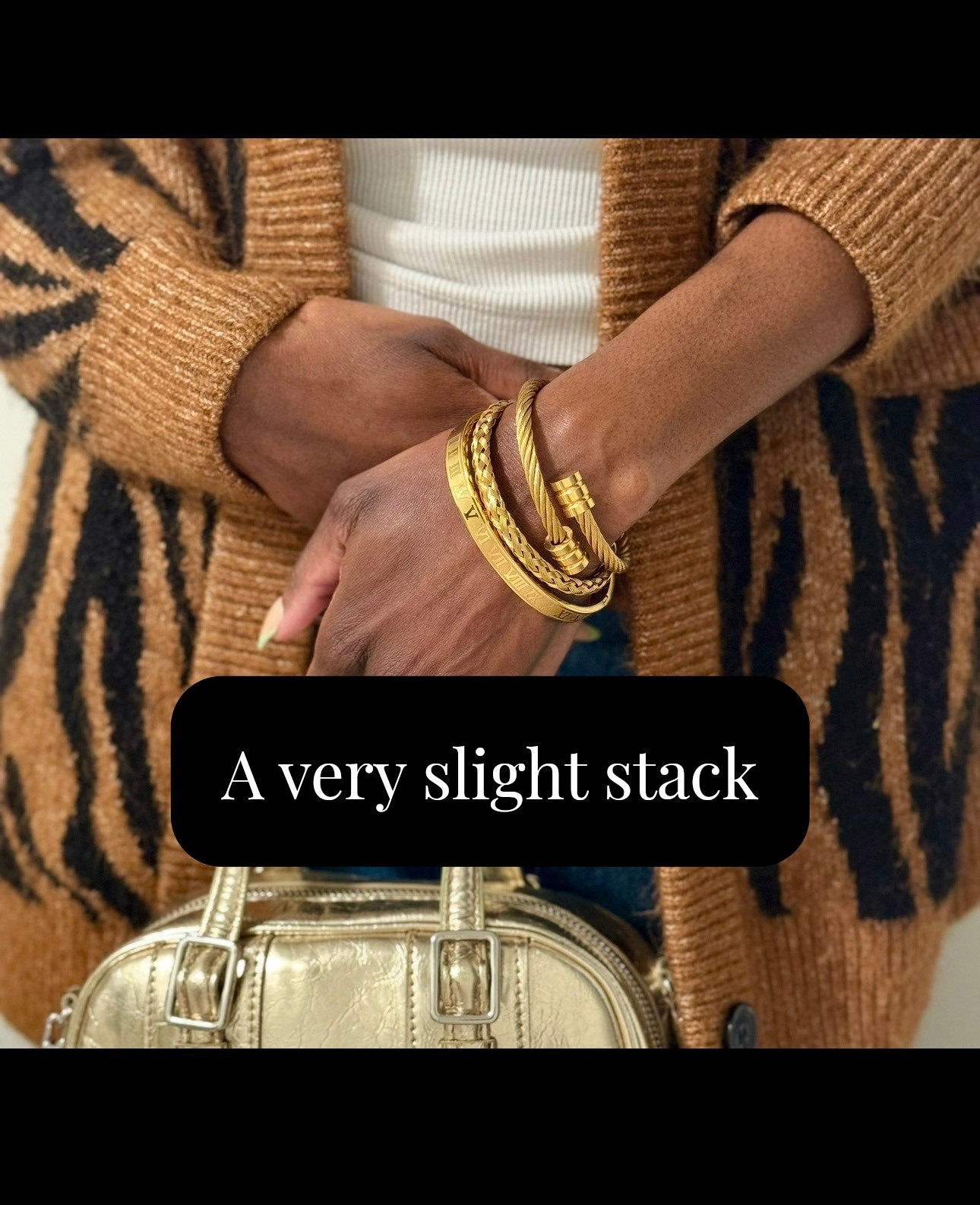 I keep a very small bracelet stack. But I’m looking to expand lol. These are still my faves.

#bracelets #braceletstack #amazon

#LTKspringtrends #LTKspring #LTKootd